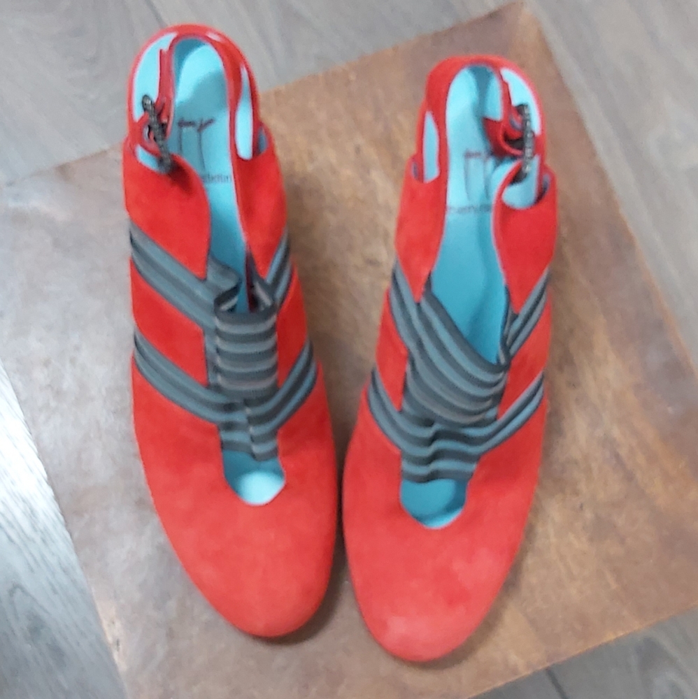 Thierry Rabotin Parma red slingback - Picture 8 of 9